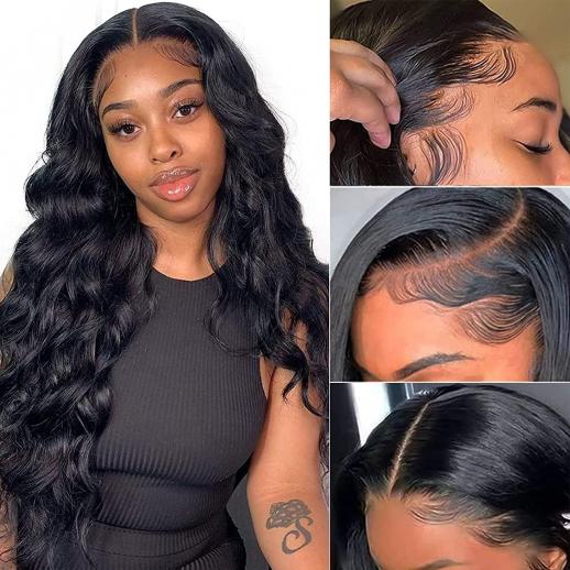 Perruques Lace Frontal Naturels Cheveux Humains 13x6