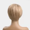 Perruque Naturelle Blonde Courte - Sandrine