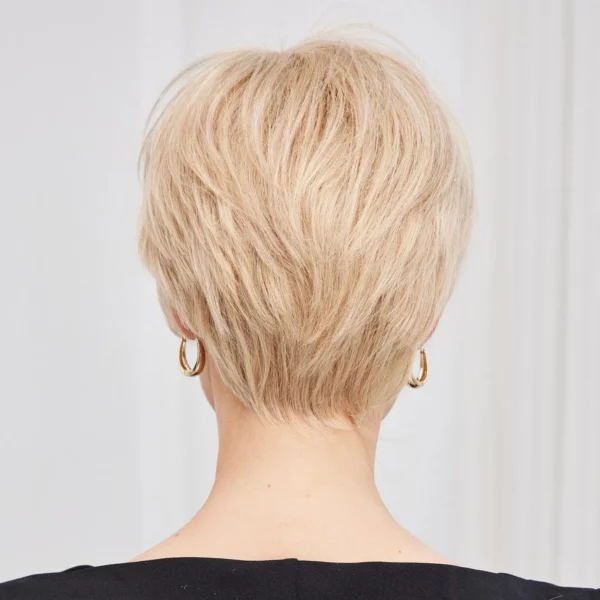 Perruque Naturelle Blonde Carré Court - Jeanne