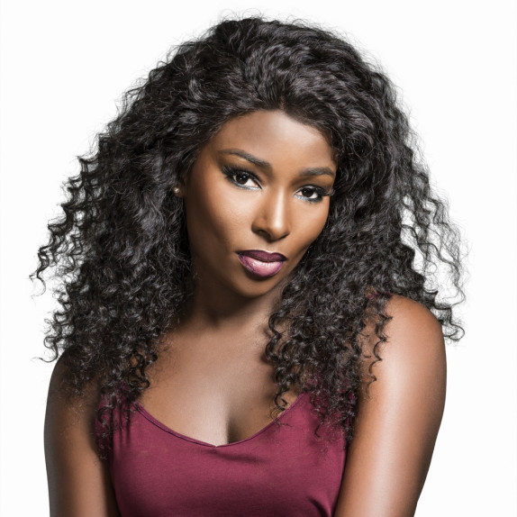 Lace wig Deluxe "Mila" 18 pouces