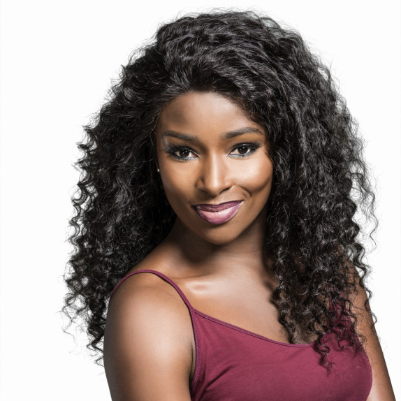 Lace wig Deluxe "Mila" 18 pouces