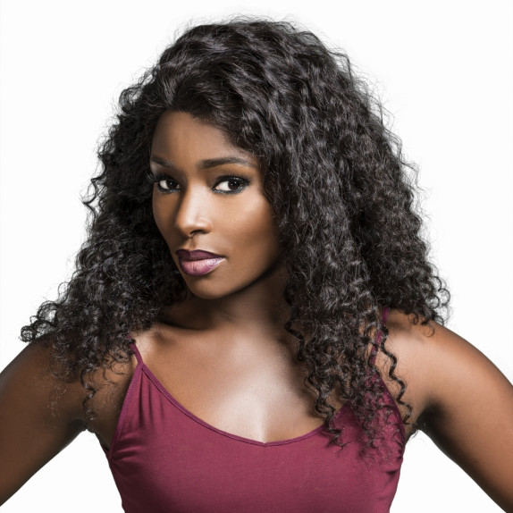 Lace wig Deluxe "Mila" 18 pouces